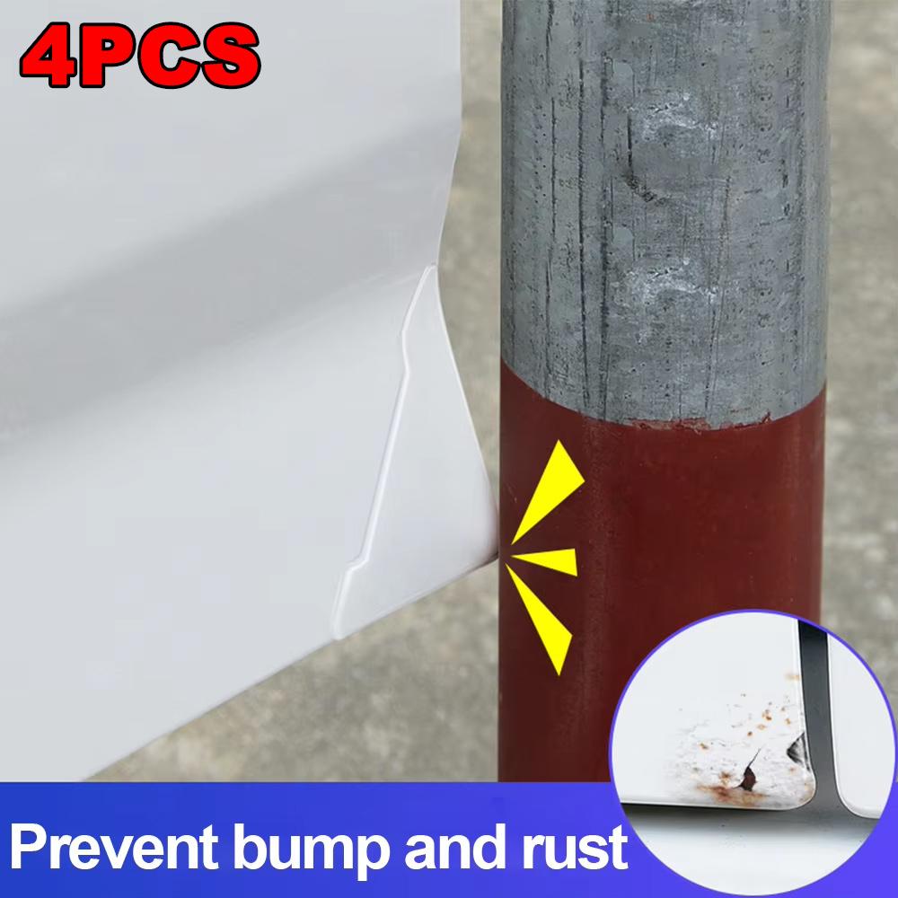 2/4pcs Car Door Corner Transparent Protective Stickers Anti-collision Anti-Scratch Cover Car Door Protector Sticker Accessories