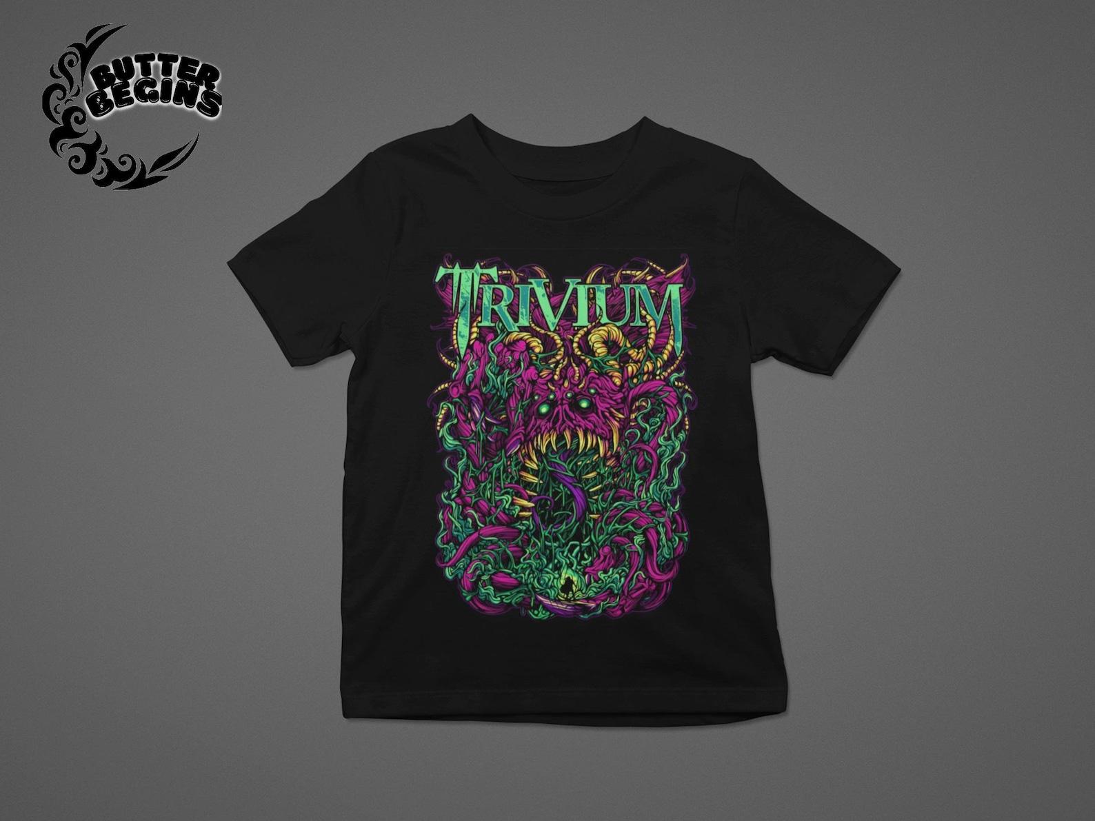 Trivium T-Shirt - Metal Band Inspired 90 s Graphic Tees - Alternative Rock - Music Merch - Unisex T-Shirt 3XL