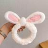 Strawberry Bear Plush Headband: Non-Slip Cute Cartoon Hair Accessory for Girls