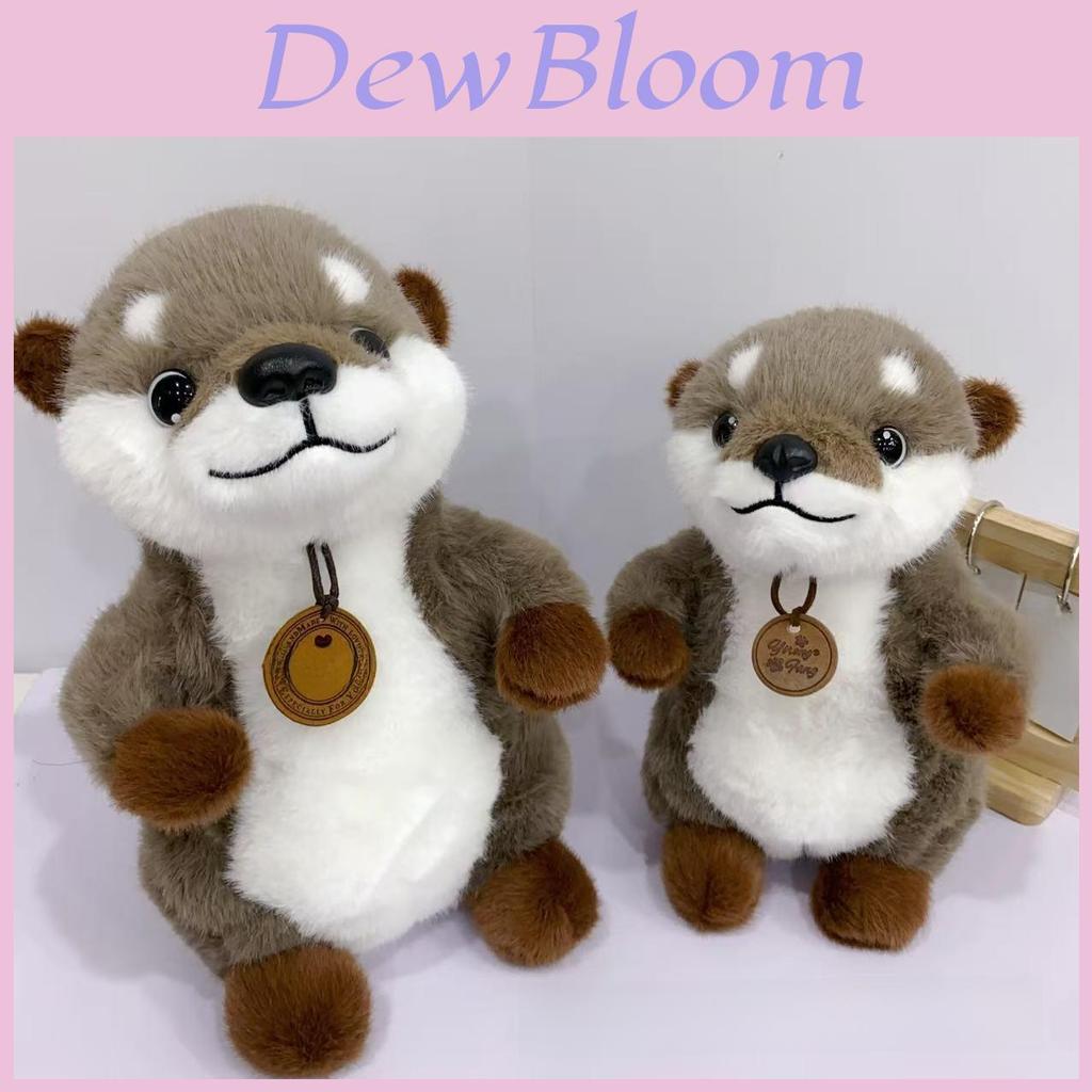 Otter Plush Toy Cute Animal Decor For Kids Gift And Home Decoration