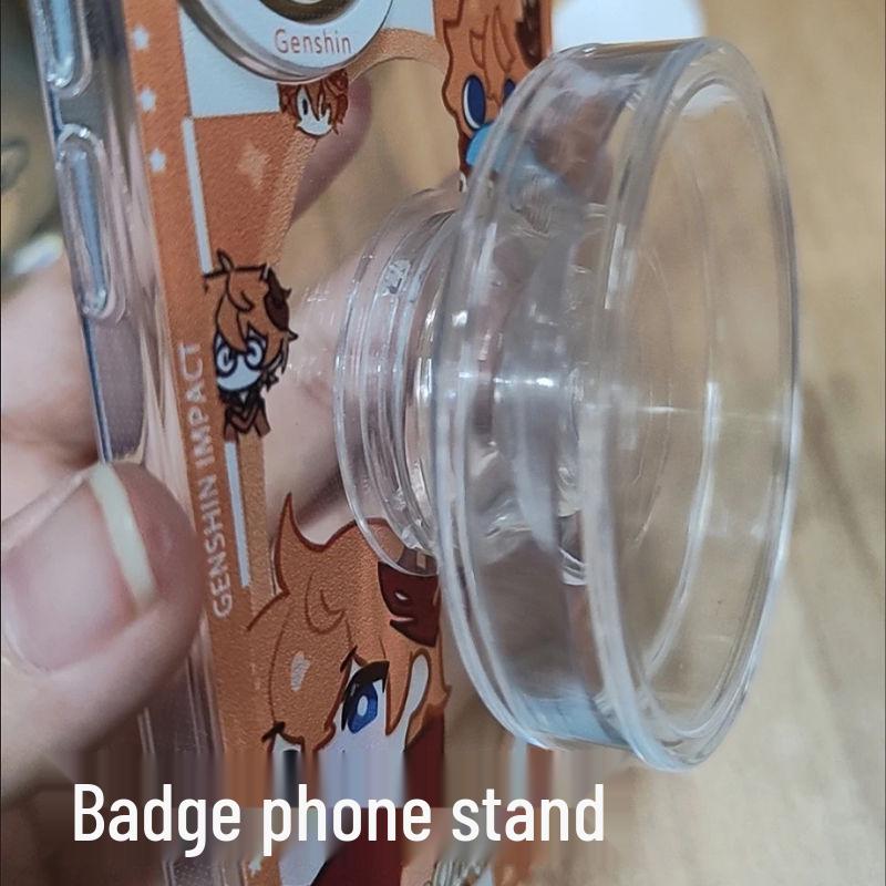Rotatable Acrylic Phone Airbag Stand with Magnetic Brooch