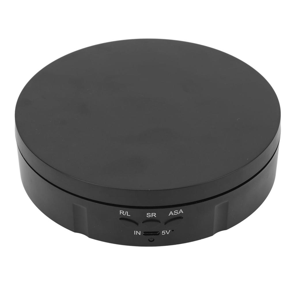 Rotating Display Stand 3 in 1 Multifunctional Type C Electronic Turntable Display Stand for Photography