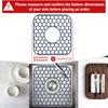 Silicone Sink Protectors For Kitchen Sink - 12" X 11" Kitchen Sink With Center Drain Grid Accessory