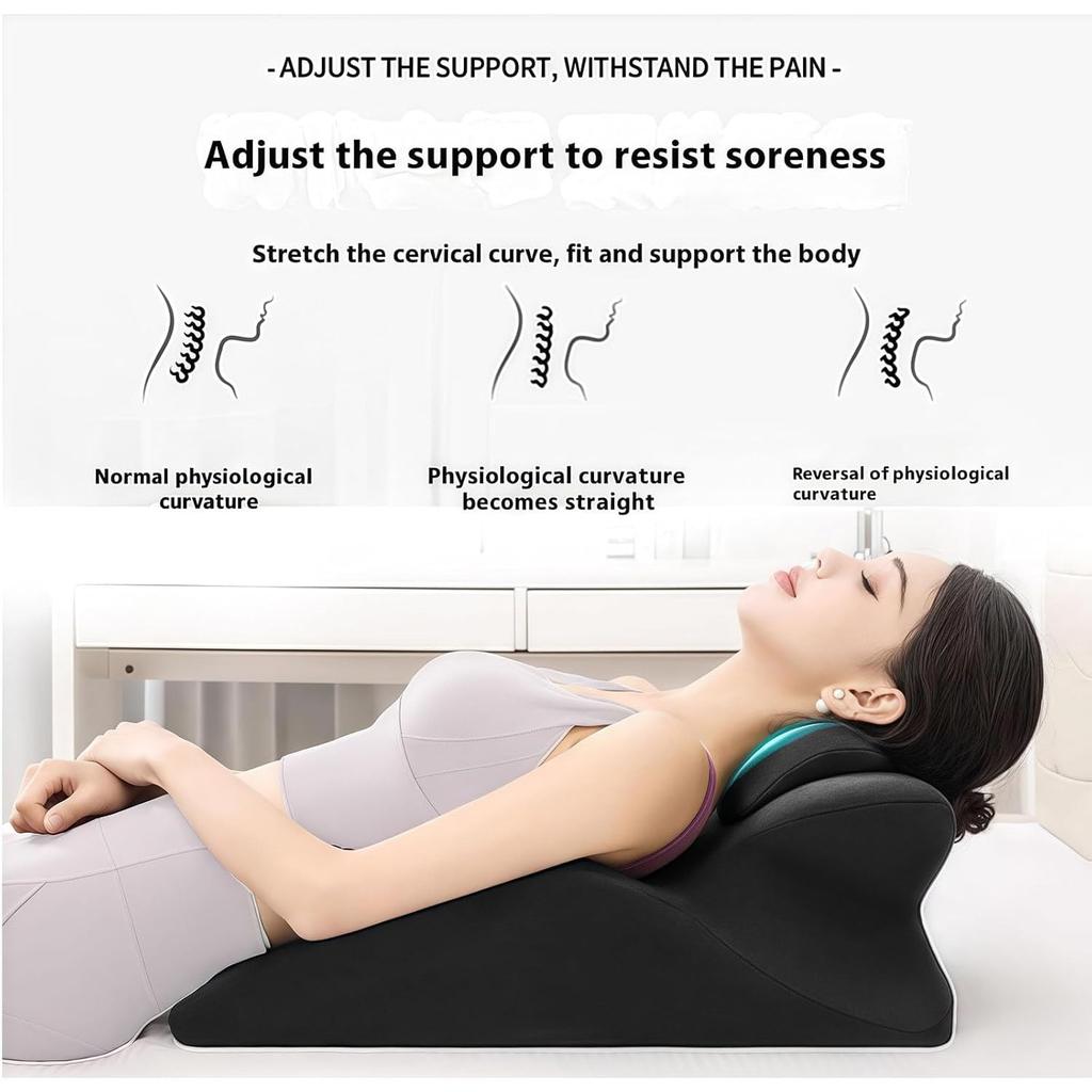 Couples Intimacy Pillow for Sitting Multifunctional Couple Back Pillow Low-Profile Butt Cushion with 3D Memory Foam Design