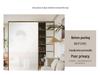 Translucent Opaque Window Film - Privacy Sticker for Bedroom, Balcony, Living Room, Sliding Door, and Bathroom.