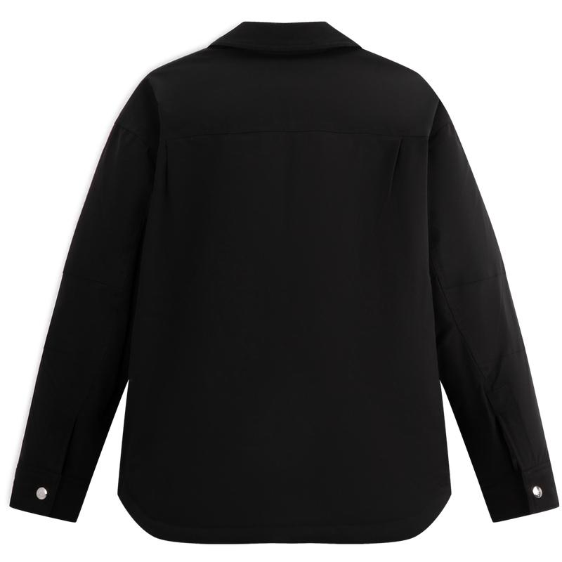 Calvin Klein Reversible Zipper Collar Jacket Men Outerwear Space-Black J326601