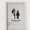 Creative Funny Pattern Toilet Wall Stickers Removable Home Decoration Art Decals Wallpaper Bathroom Waterproof Door Sticker