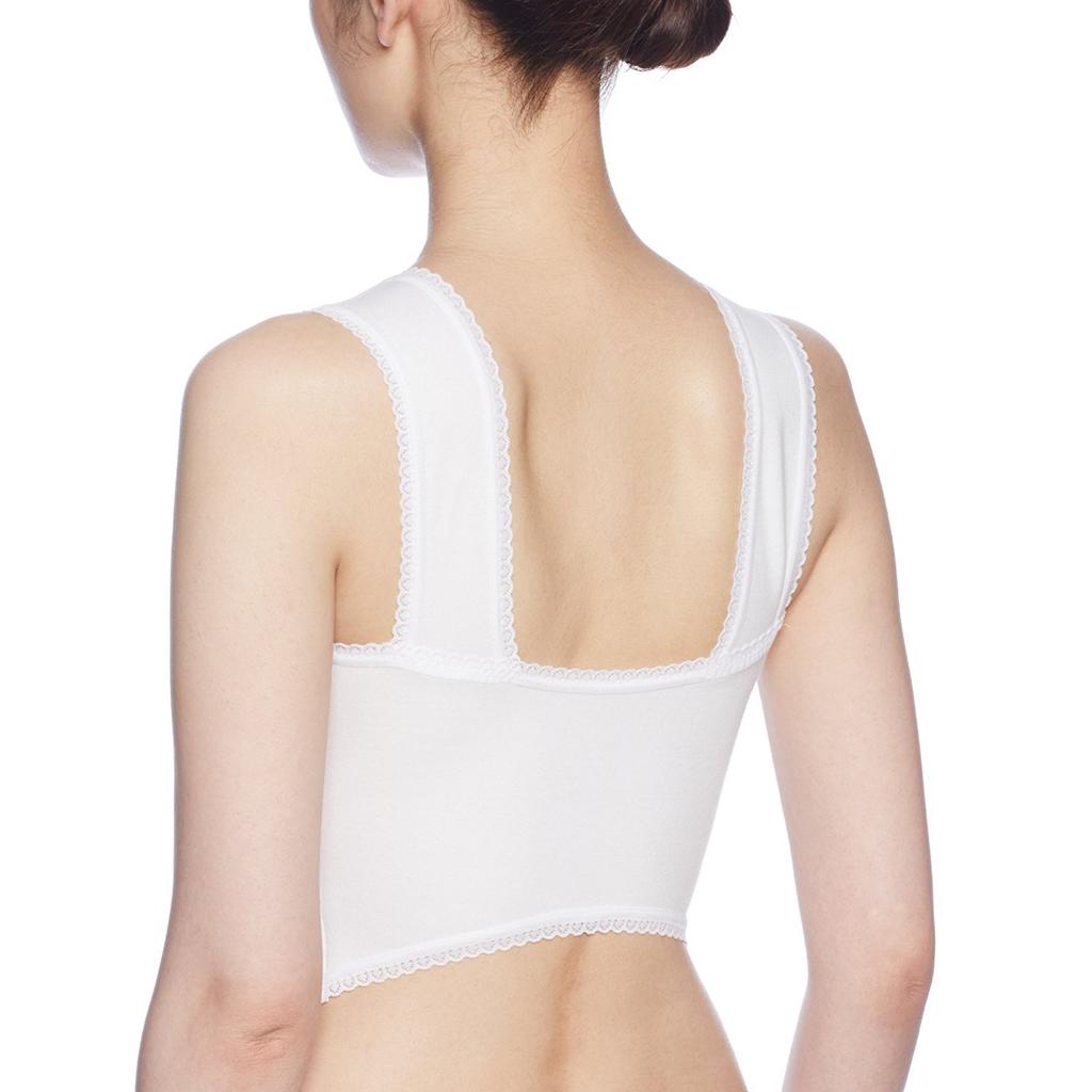 Hasegawa Style Perfect for Yukata and Hot Size Front Made In Japan Sweat-Absorbing "Japanese Bra" - Weather, M, Zipper, Shapewear,