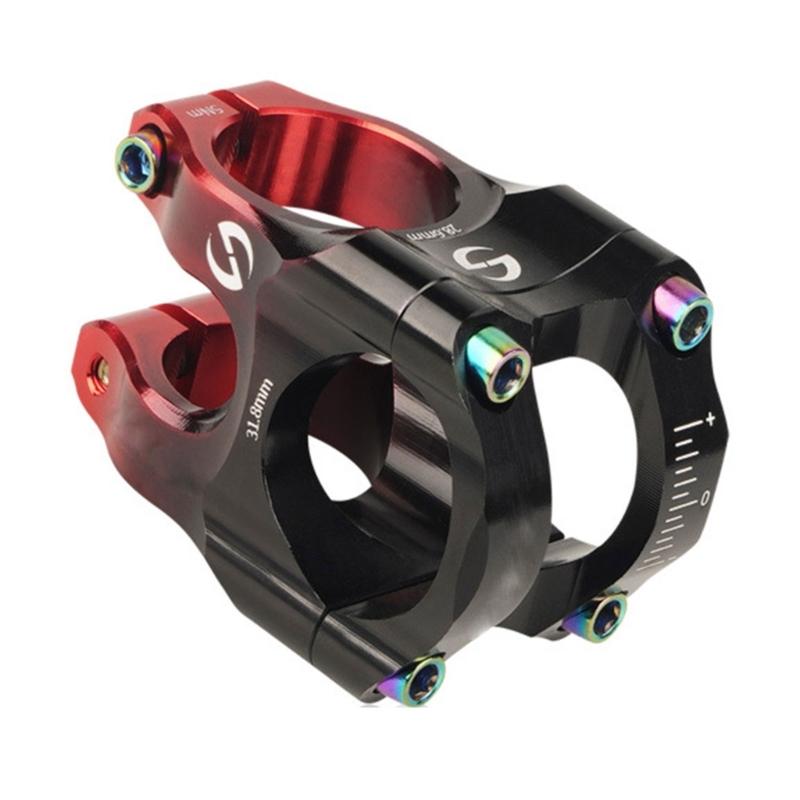 High Strength Short Handlebar Stem Aluminum Alloy Road Bike Stem Light Weight Bike Handlebar Stem for Most Bike