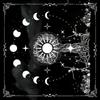 Astrologie Tarots Stoff Quadrate Pendel Divination Altar Tischdecke Brett für Tarots und Kartenspiele