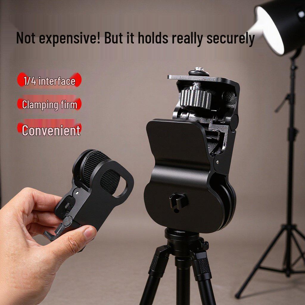Portable Multi-Purpose Photography Clip with Universal Fill Light