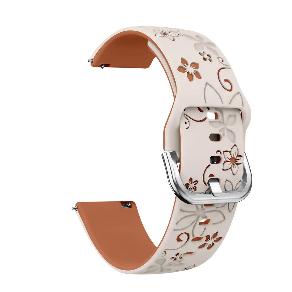 Bracelet Gravé pour Garmin Venu 4 41mm Bracelet de Montre de Sport pour Femme Imperméable et Doux Bracelet de Montre Gravé pour Garmin Venu 4 41mm