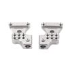 2pcs Metal Aluminum Alloy Rear Shock Tower for Axial SCX24 124 RC Car Upgrades PartsSilver
