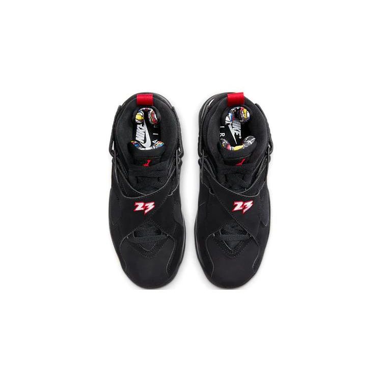 Zapatillas para Niños Air Jordan 8 Retro GS Playoff 2023 Negro Rojo Verdadero Blanco 305368-062