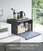 Yamazaki Jitsugyo Bread Case Black W40 X X H24cm Tower Bread Case 27L Large Capacity 4353 (Yamazaki) [Completed Product] Approx. D34.5