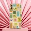Phone Case For Samsung A56 A36 A26 A24 A16 A14 A12 A32 A50 A70 A22 A40 A34 A54 A42 A52 5G A04s A06 Cover Vintage Stamp Puzzle