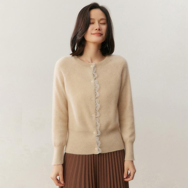 Qinghe 100% Pure Cashmere Women's Sweater - Ultra Soft Luxury Winter Pullover