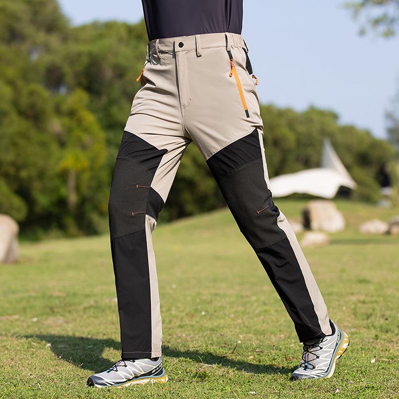 Men's 105 Quick Dry Lightweight Waterproof Summer Hiking Trousers - Large Size