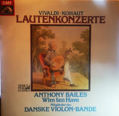 LP Schallplatte ANTONIO VIVALDI, KARL KOHAUT, DÄNISCH - Lautenkonzerte / Lute Concertos / C 1C06543046 EMI Electrola 1981 Deutschland Klassik Gebraucht