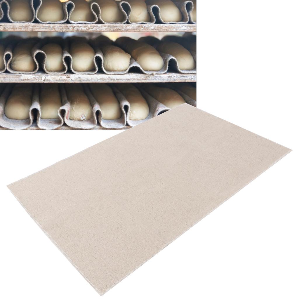 Dough Pan Cloth Mat Cotton and Linen Fermented Mat for Bread Baking Accessories66 X 90cm