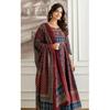 Indian Traditional Anarkali Suit Bollywood Women's Ethnic Kurta Pant Dupatta Set