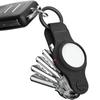 KeySmart Air - Compact Key Organizer for Apple AirTag Keychain, AirTag Key Case, Car Smart Key Mount with Key Ring
