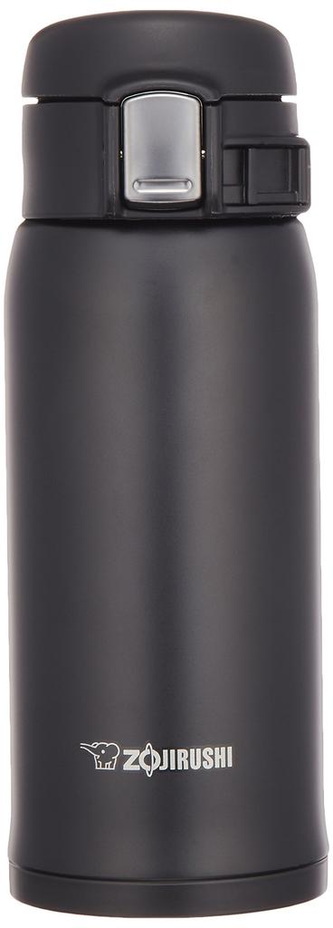 ZOJIRUSHI Water Direct Drinking Stainless Steel Lightweight Bottle, Mug, 360ml, Black, Type, SM-SA36-BA