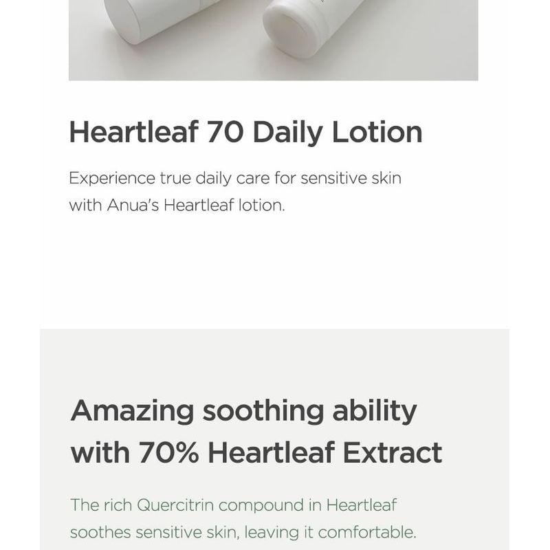 Anua - Heartleaf 70 Daily Lotion Mini