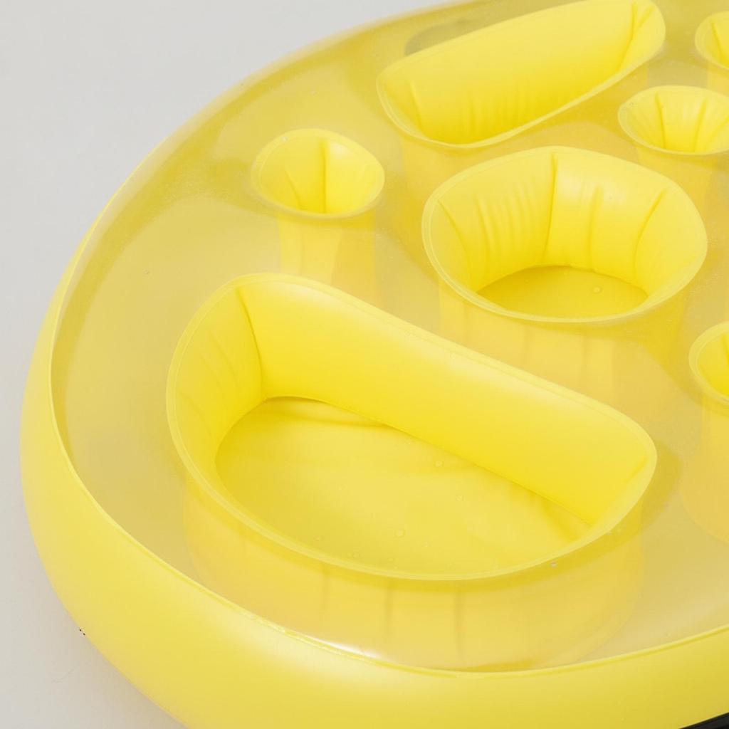 Floating Ice Bar Tray Stable Inflatable Pool Quick Inflation for Party Hosts