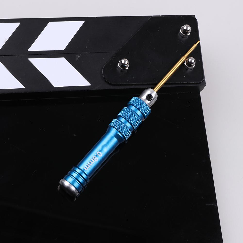 HSS Blue Handle Hex Screwdriver Tool Set for RC Helicopter Repair Tools 1.5mm