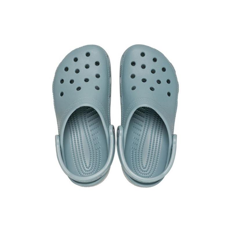 Crocs Classic Clog Fashion Platform Outdoor Breathable Clogs Unisex Pond Green 10001-3YO