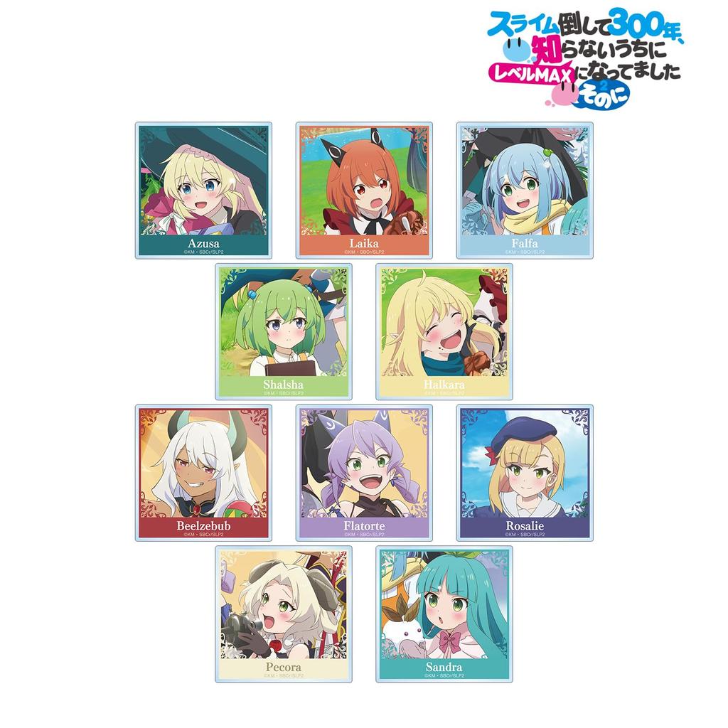 TV Anime Been Killing Slimes for 300 Years and Maxed Out My Level Trading Acrylic Cards Box of 10 "I've ~Part 2~"