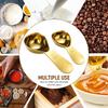 Stainless Steel Coffee Scoop, Coffee Scoops Short Handle, Tablespoon Measuring Spoons, for Coffee, Tea, Sugar, Kitchen Tool