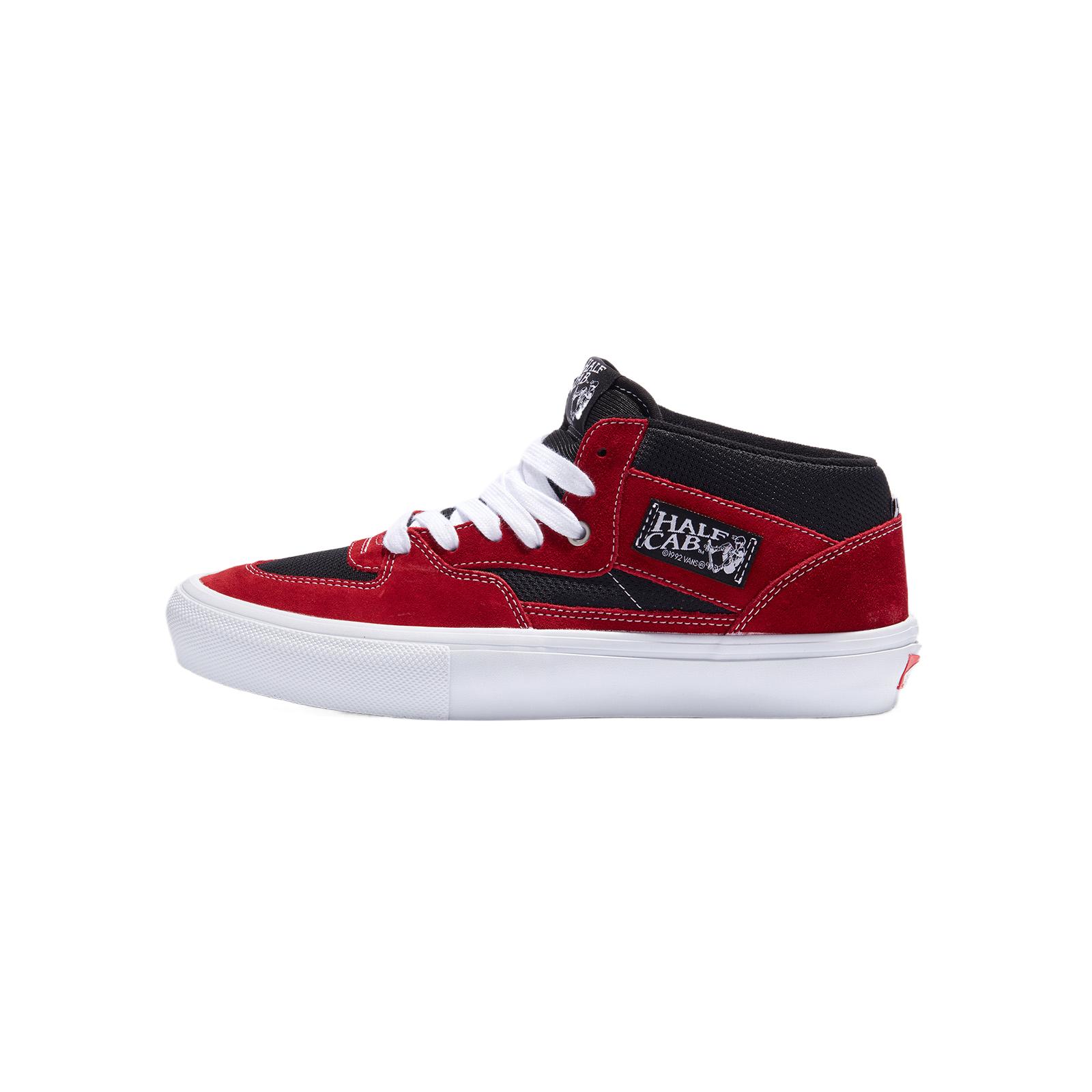 

Vans SKATE CLASSICS Abrasion-Resistant Mid-Top Skateboard Shoes Unisex Red Black Sneakers VN0A2Z34REB 40.5 красный черный