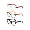 TUREZING Presbyopia Eyeglasses Diopter Glasses Mens and Womens Stylish Square Frames High Definition Optica+l Lenses Diopter 0 To +60