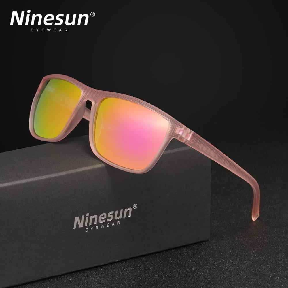 NINESUN New Fashion Men/Women Sunglasses Classic Mirror Lens Polarized UV400 Glasses Large Frame High Quality Driving Eyewear