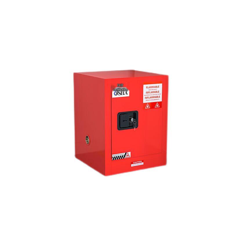 KUNCEN Red 4-Gallon Explosion-Proof Chemical Safety Cabinet