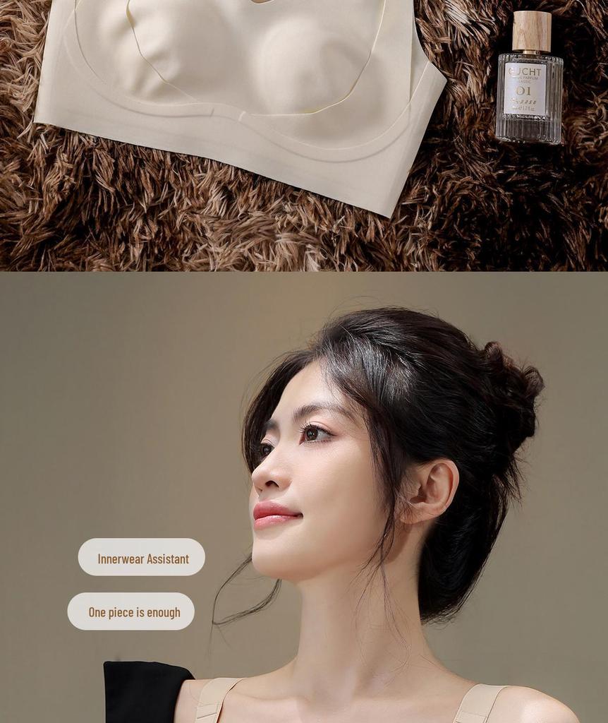 Anti-Sagging Seamless Bra for Small & Big Chests: Lifts, Gathers, and Minimizes for a Fuller Look