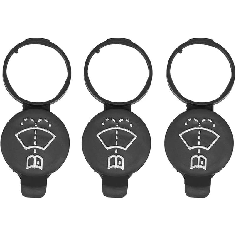 

Fit for GMC Yukon Denali 2015 Car Windshield Wiper Washer Tank Fluid Screenwash Cover Reservoir Cap Bottle(3pc)