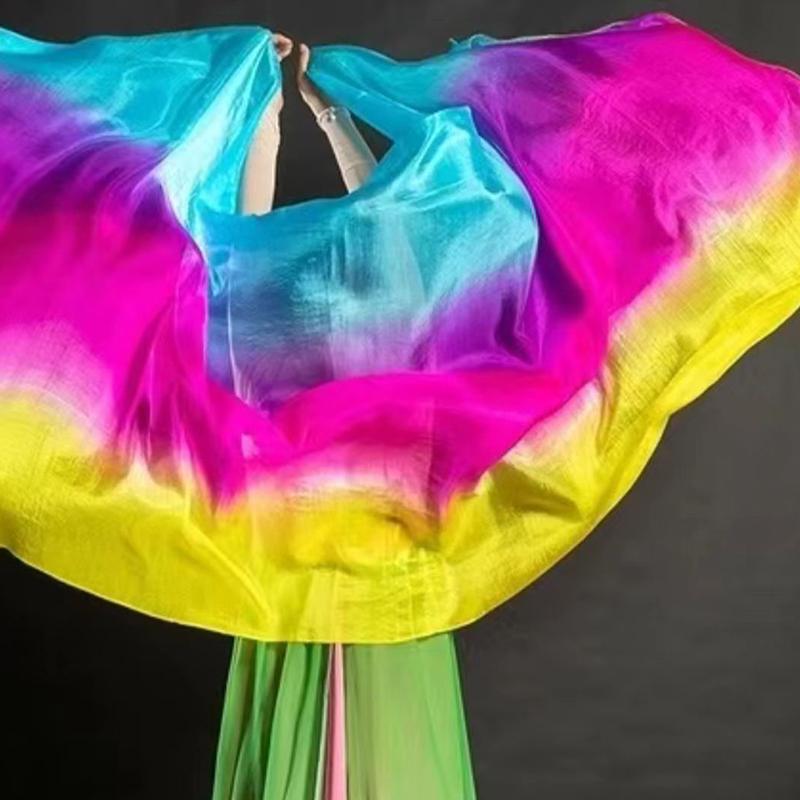 

1PC Imitation Silk Dance Hand Yarn Dance Lightweight Performances Dancewear Dance Shawls Multiple Options Available F