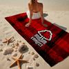 1PC Forest Club Emblem Beach Towel - Soft,  Absorbent Microfiber, Lightweight, Ideal for The Beach, Parties, Travel, Camping fan gifts