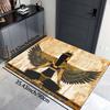 Ancient Egyptian Goddess Printed Non-Slip Floor Mat Washable Decorative Area Rug for Bathroom Kitchen Living Room Bedroom