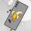 Memes Cartoon Funny Banana Phone Case For Samsung Galaxy S23 Ultra S21 S20 FE S9 S10 Plus Note 10 20 S22 Ultra Funda