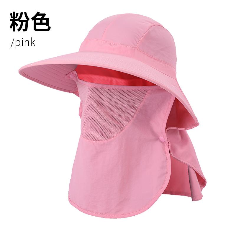 Bucket Hat Breathable Sunshade Sun Protection Hat Men and Women Plus Brim Sun Hat Outdoor Quick Drying Mountaineering Fishing Hat