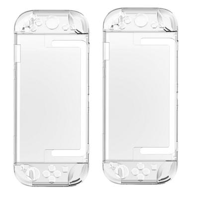 Carcasă de Cristal pentru Consola de Jocuri Switch 2, Carcasă Protectoare Transparentă pentru Mânerele Consolei Împărțite Rezistentă la Zgârieturi și Amprente