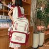 Schoolbag Women's Casual Large-capacity Durable Backpack All-match Fashion Letter Printing Lightweight Backpack