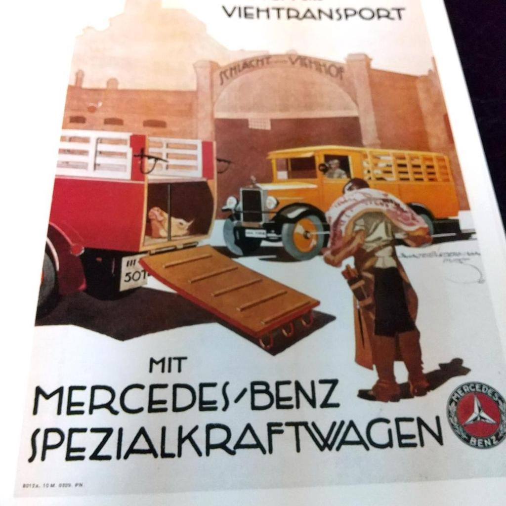[USED] Foreign Books: Mercedes Benz Advertising Posters, Newspaper and Magazine Advertisements