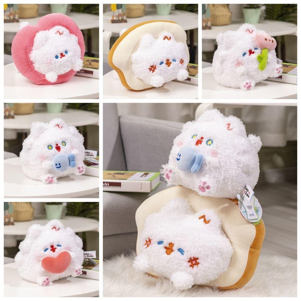 

Fish Cat Fish Cat Plush Dolls Peluche Tulip Cat Plushies Doll Bread Cat Stuffed Animal Girls