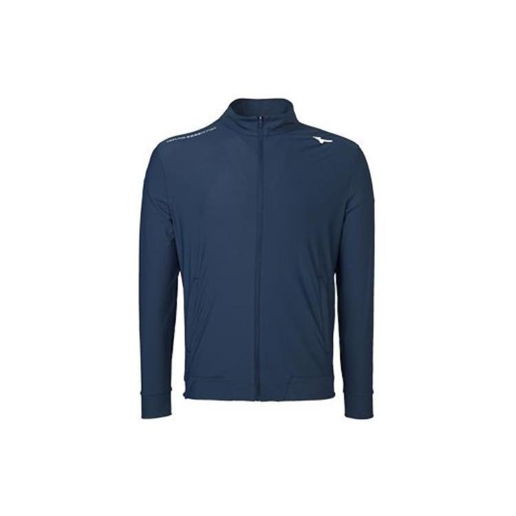 Mizuno ESSENTIAL Knitwear Men s Stand Collar Moderate Cardigan K2CC31E1 L