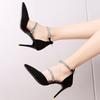 Fashion 2024 Summer Women Sexy Stiletto High Heels Pumps Ladies Fashion Pointed Toe Party Shoe for Wedding Black Shoes
